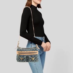 LOUIS VUITTON Monogram Denim Baggy PM